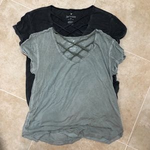 two piece American Eagle t-shirt